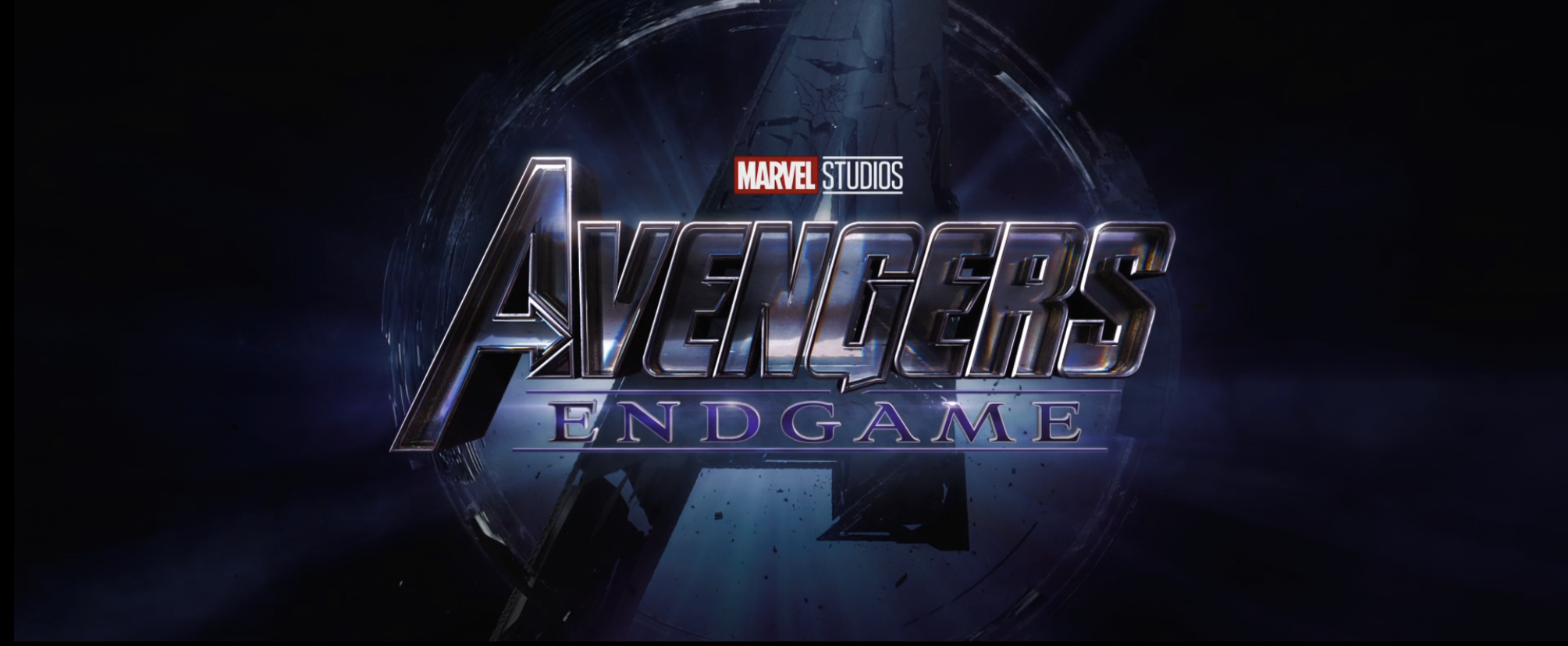 Avengers Endgame Trailer Logo