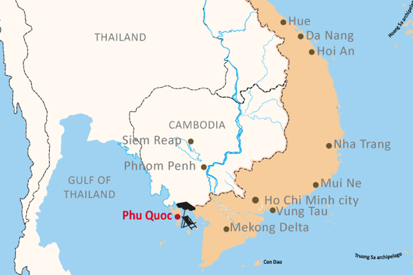 Phu Quoc Map