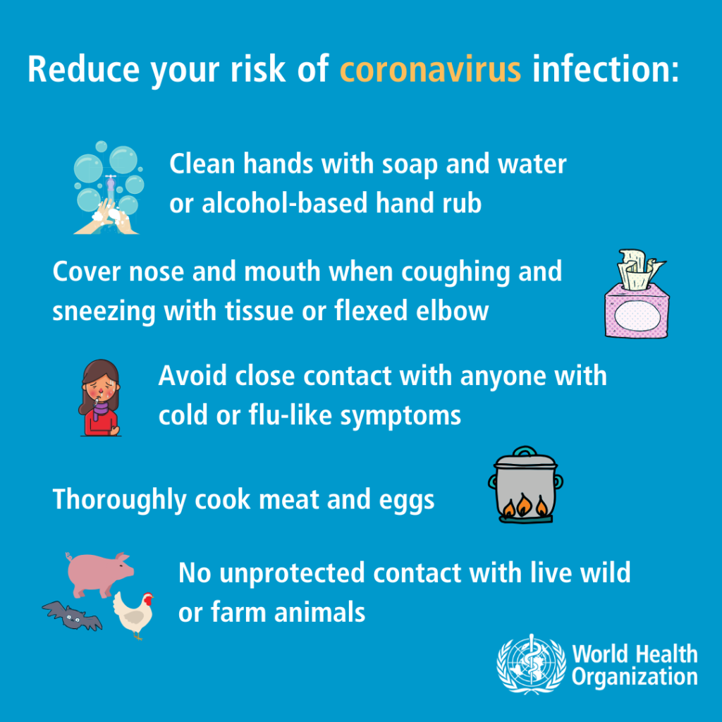 avoid coronavirus