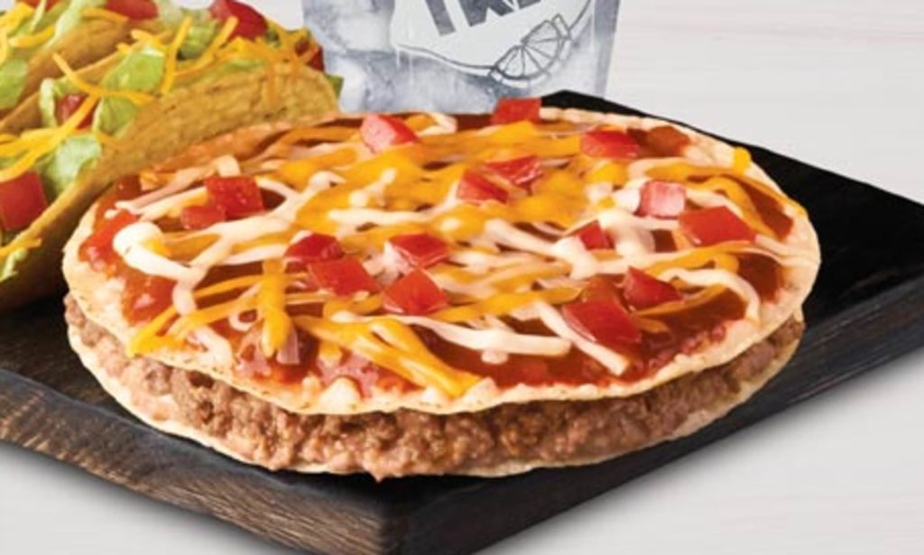 Taco Bell Mexican Pizza