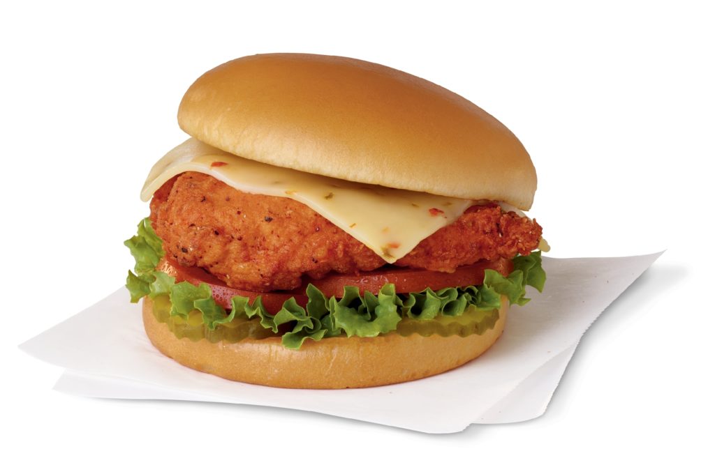 Chick-fil-A Spicy Chicken Deluxe Sandwich